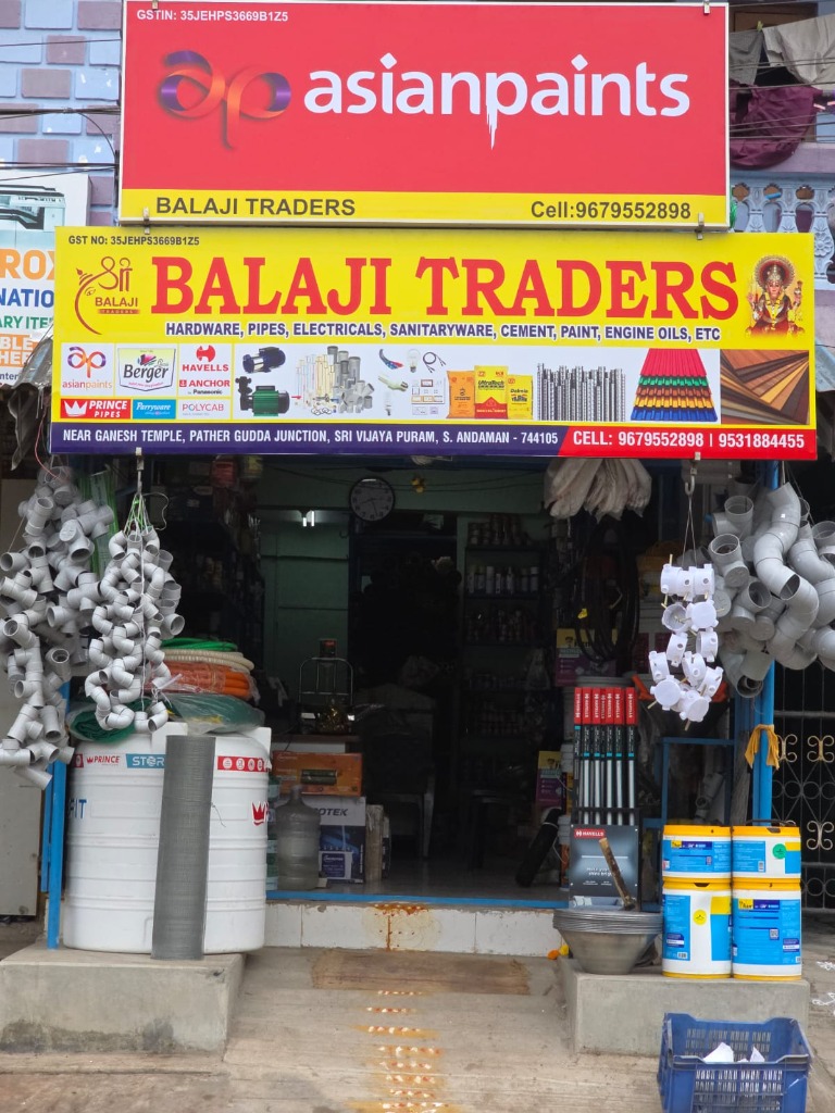 Balaji Traders Shop Front
